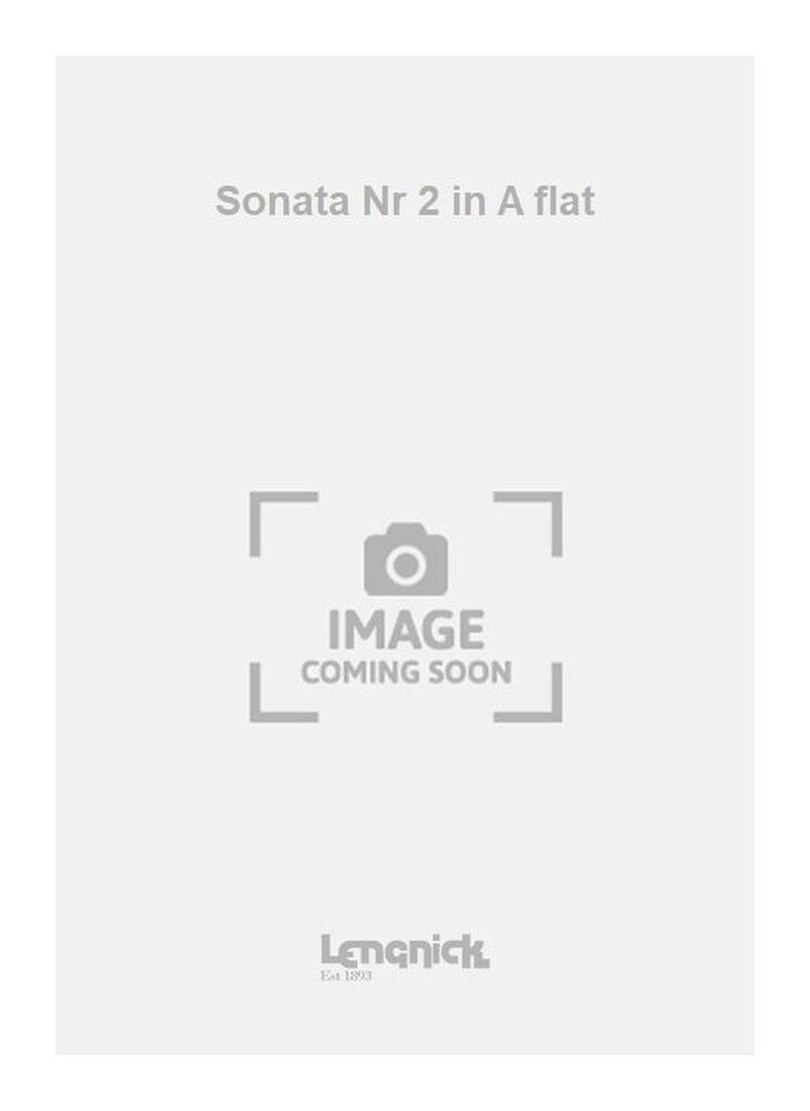 Sonata Nr 2 in A flat